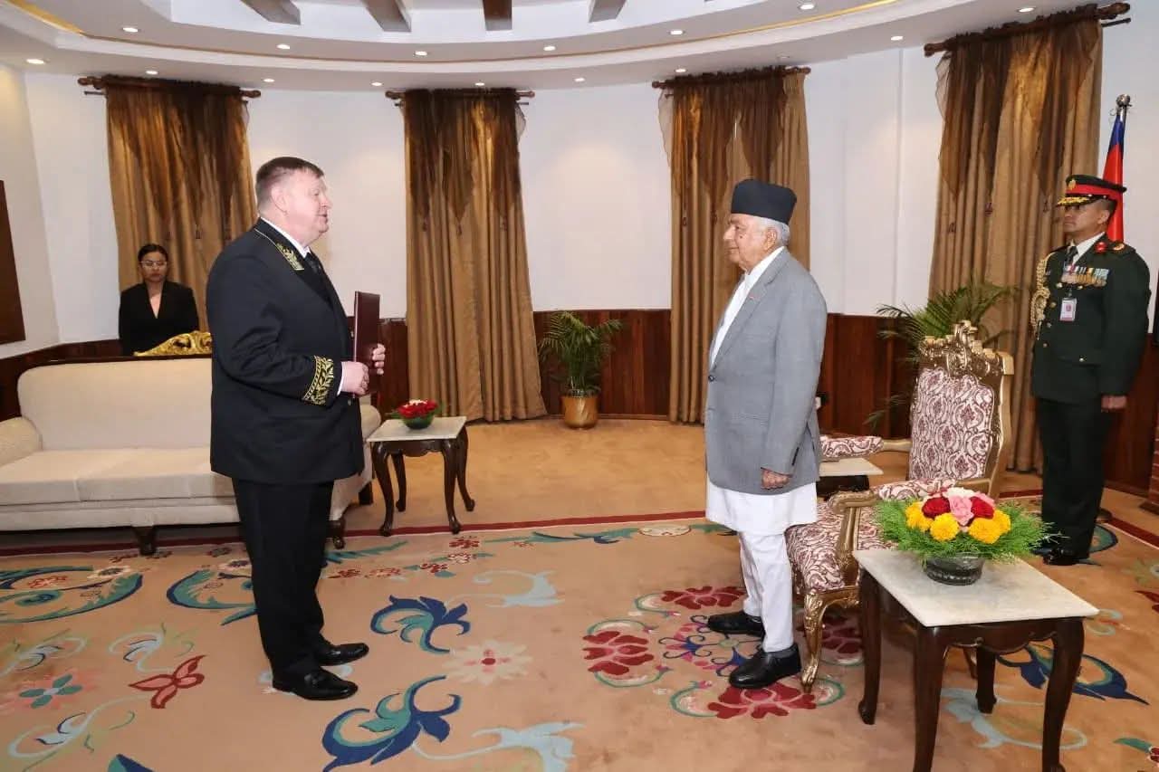 Russian Ambassador Presents Letters of Credence to President Paudel ...