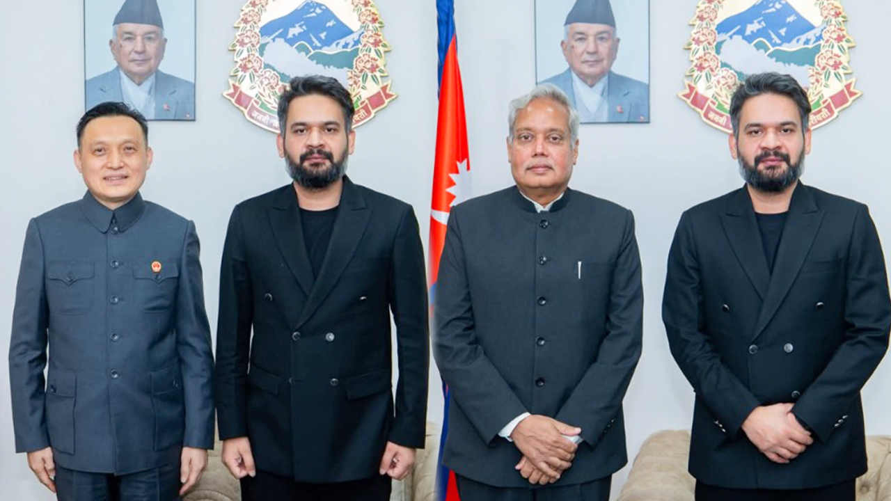 Photographs Two Photographs, One Diplomatic Shift: Balendra Shah’s Changing Style ...